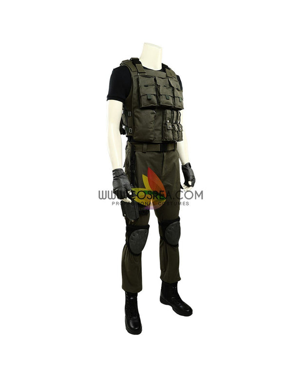 Cosrea Games Resident Evil Chris Redfield Cosplay Costume