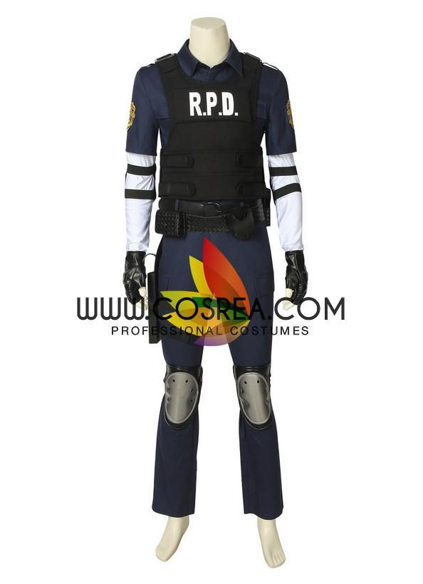 Cosrea Games Resident Evil Remake Leon Cosplay Costume