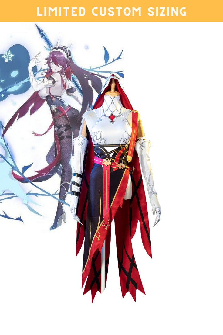 Genshin Impact Rosalia Outfits Halloween Carnival Suit Cosplay Costume