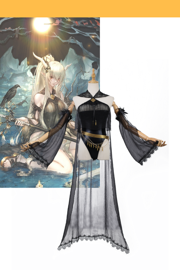 Cosrea Games Shining Summer Outfit Arknights Cosplay Costume