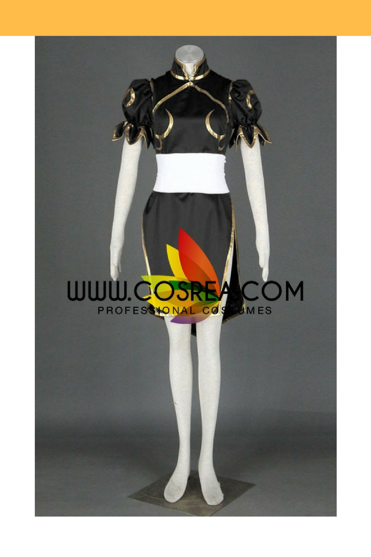 Street Fighter Chun Li Black Cosplay Costume Street Fighter Chun Li Black Cosplay Costume