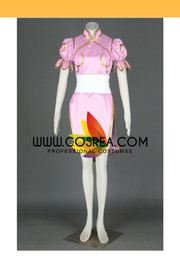 Cosrea Games Street Fighter Chun Li Pink Cosplay Costume