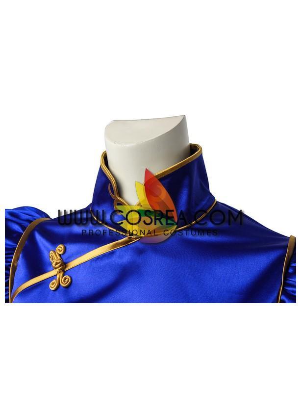 Cosrea Games Street Fighters Chun Li Navy Blue Cosplay Costume