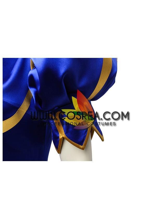 Cosrea Games Street Fighters Chun Li Navy Blue Cosplay Costume