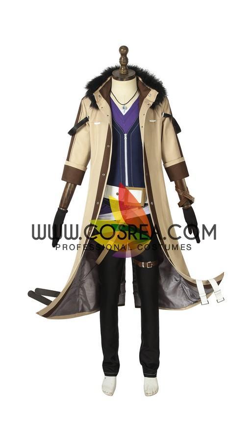 Cosrea Games The Legend of Heroes IV Crow Armbrust Cosplay Costume