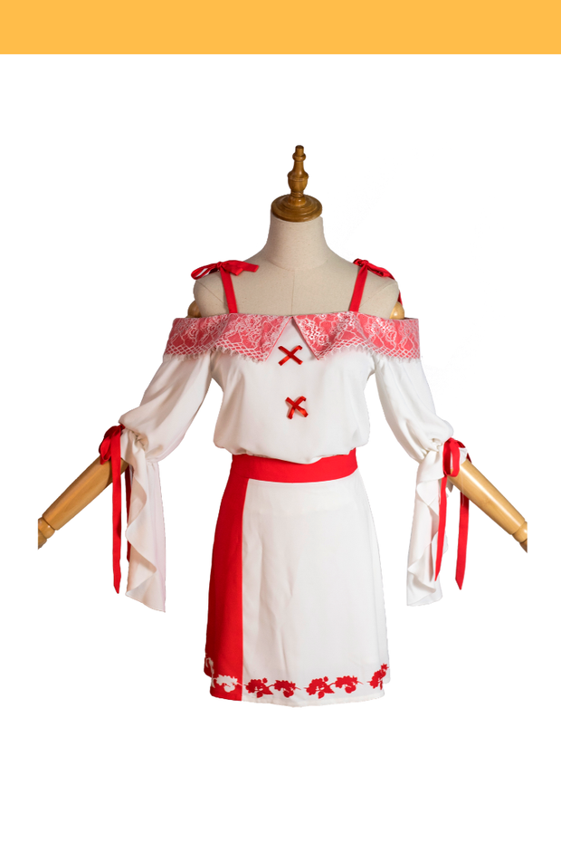 Cosrea Games Vocaloid Hatsune Miku Custom Raspberry Dress Cosplay Costume