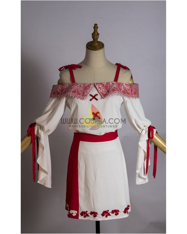 Cosrea Games Vocaloid Hatsune Miku Custom Raspberry Dress Cosplay Costume