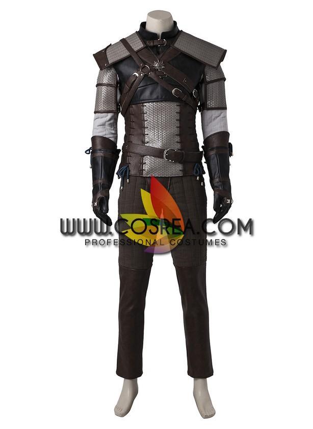 Cosrea Games Witcher 3 Geralt of Rivia Cosplay Costume