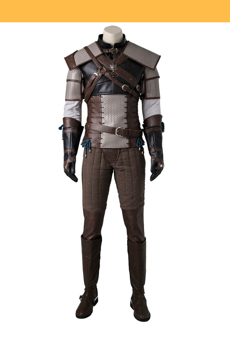 Cosrea Games Witcher 3 Geralt of Rivia Cosplay Costume