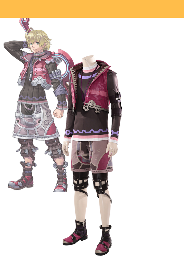 Cosrea Games Xenoblade Shulk Cosplay Costume