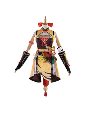 Cosrea Games Xiangling Genshin Impact Cosplay Costume