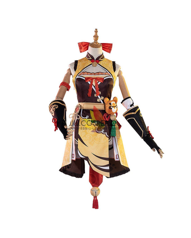 Cosrea Games Xiangling Genshin Impact Cosplay Costume