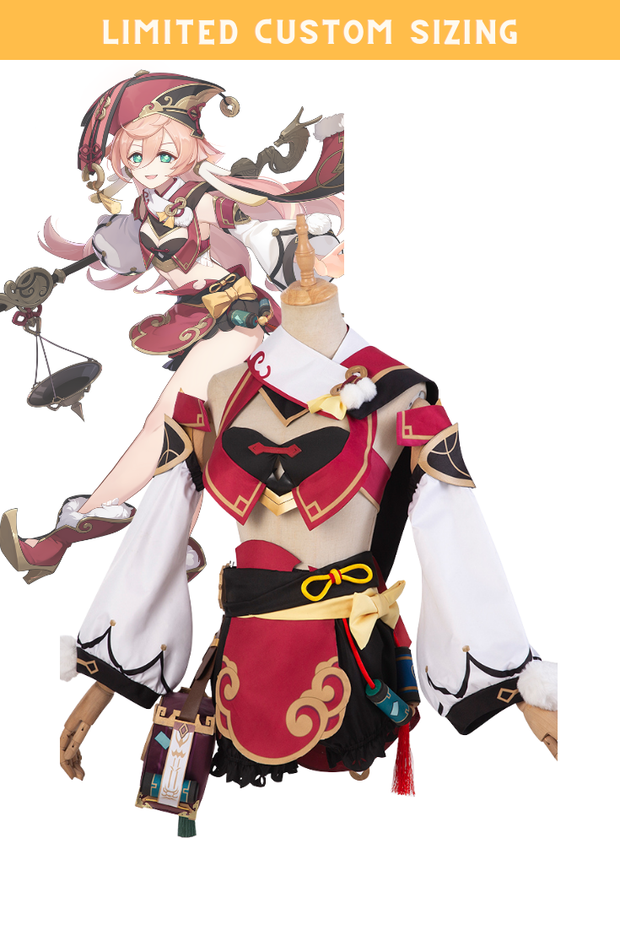 Cosrea Games Yanfei Genshin Impact Cosplay Costume