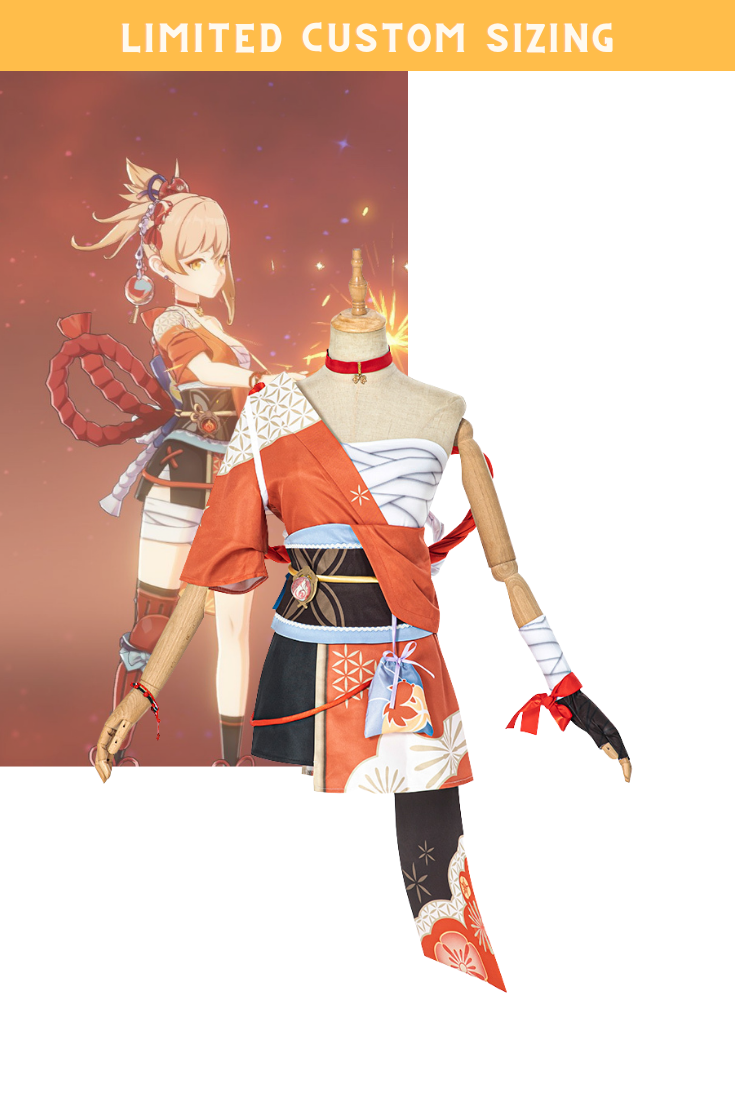 Cosrea Games Yoimiya Genshin Impact Limited Custom Sizing Cosplay Costume