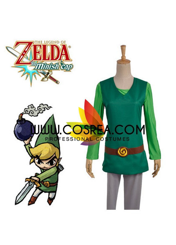 Cosrea Games Zelda Four Swords Cosplay Costume