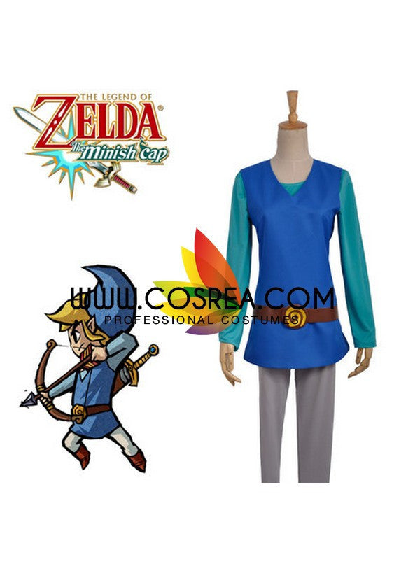 Cosrea Games Zelda Four Swords Cosplay Costume