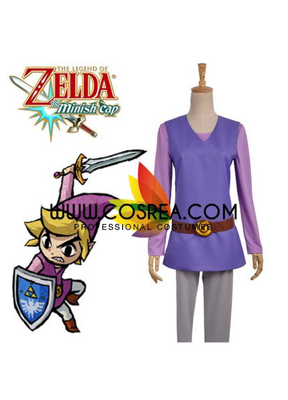 Cosrea Games Zelda Four Swords Cosplay Costume