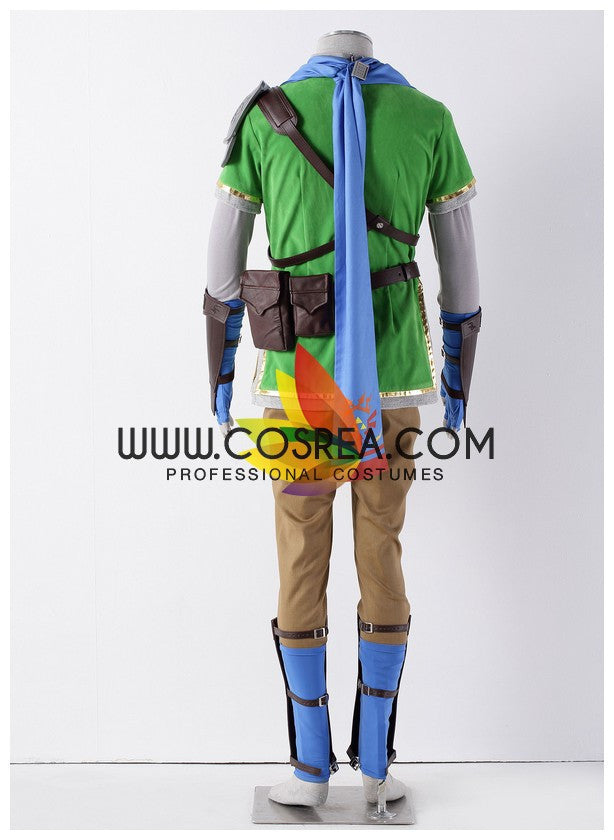 Cosrea Games Zelda Hyrule Warriors Link Cosplay Costume