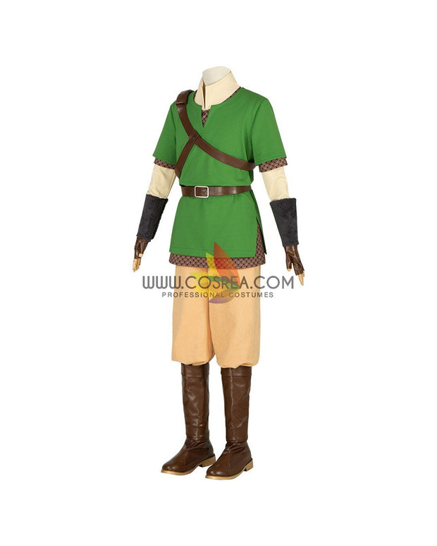 Cosrea Games Zelda Skyward Sword Link Cosplay Costume