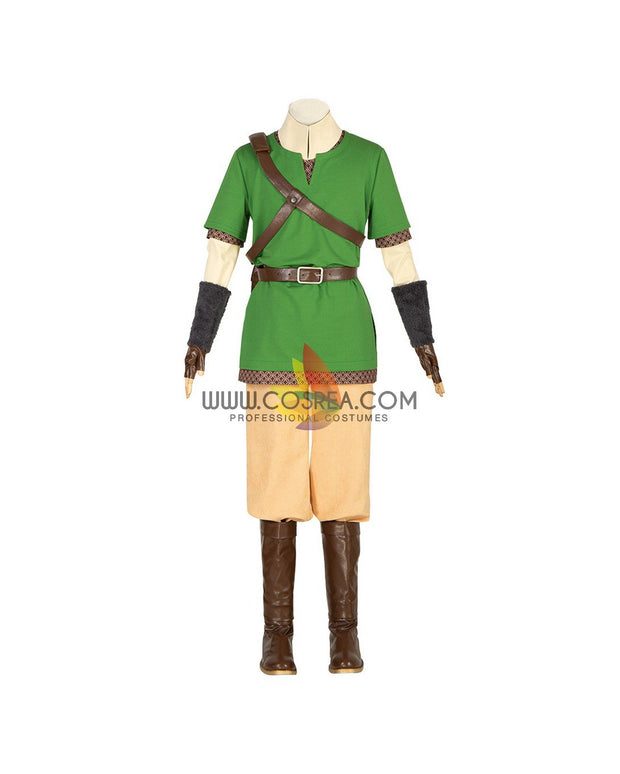 Cosrea Games Zelda Skyward Sword Link Cosplay Costume