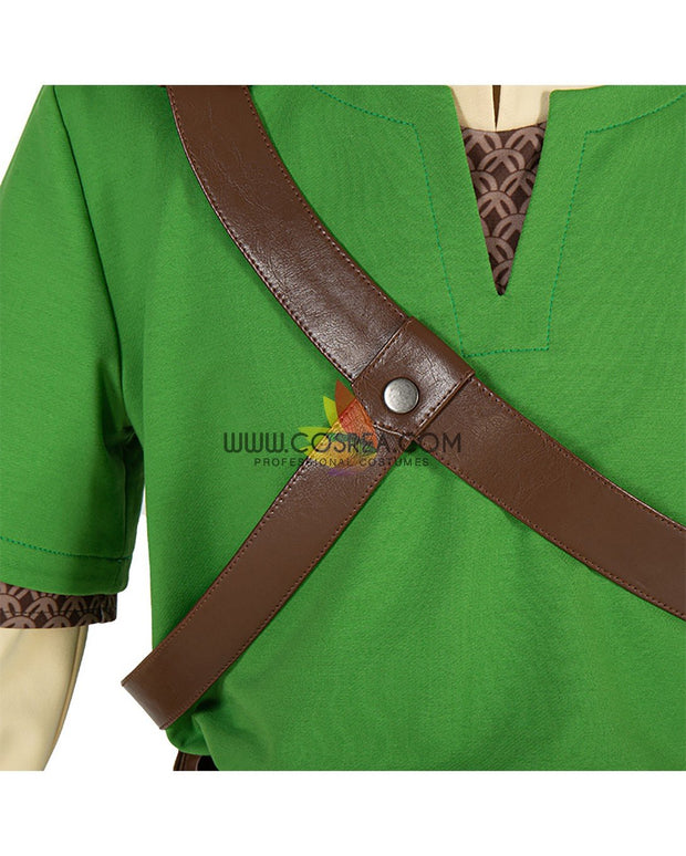 Cosrea Games Zelda Skyward Sword Link Cosplay Costume