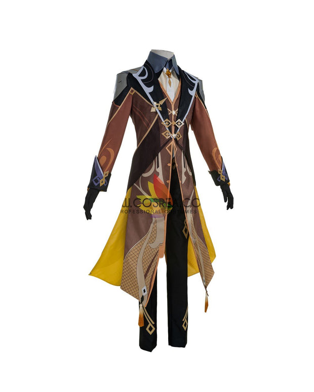 Cosrea Games Zhongli Genshin Impact Cosplay Costume