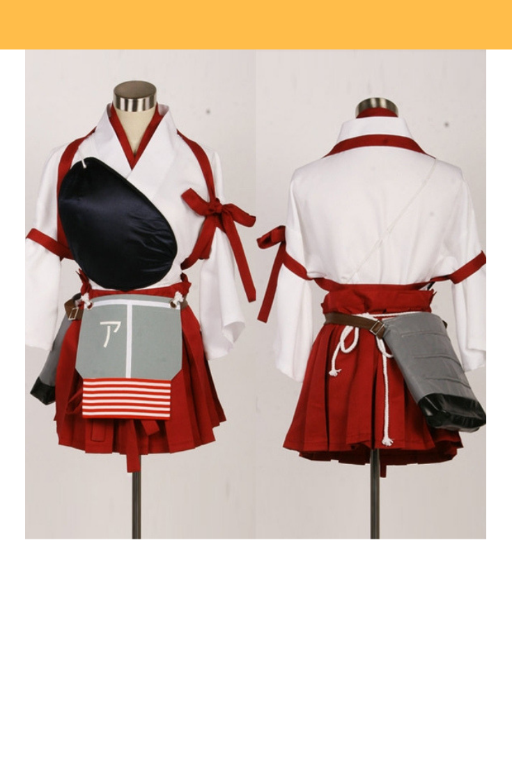 Cosrea K-O Akagi Kancolle Cosplay Costume