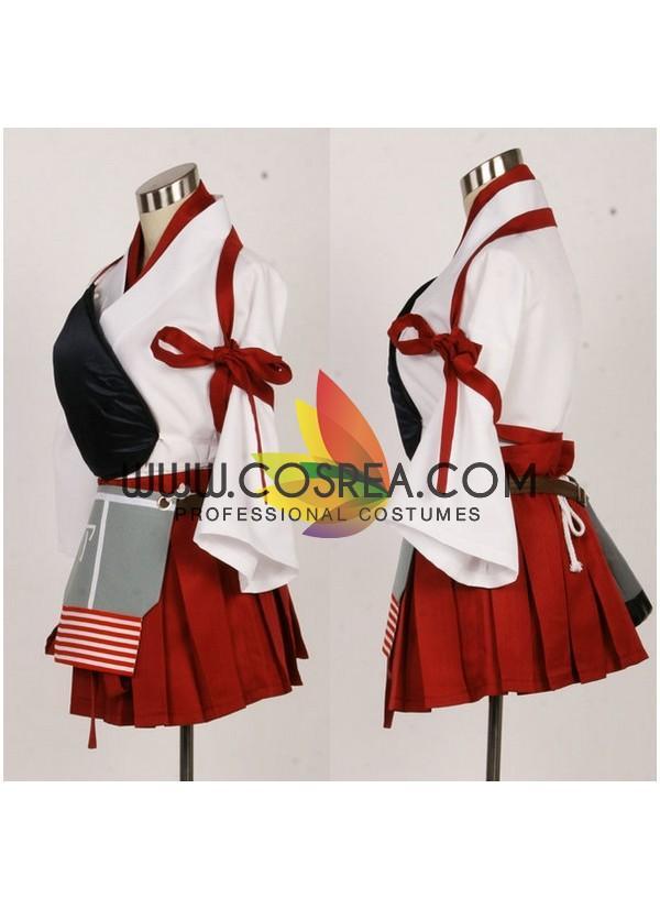 Cosrea K-O Akagi Kancolle Cosplay Costume