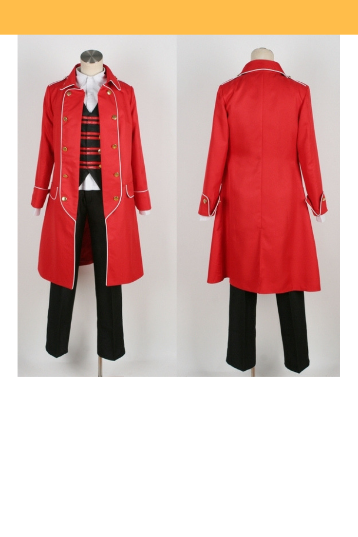 Cosrea K-O Captain Marvelous Kaizoku Sentai Gokaiger Cosplay Costume