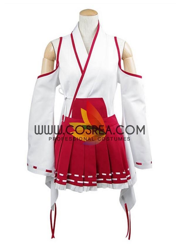 Cosrea K-O Kancolle Haruna Cosplay Costume