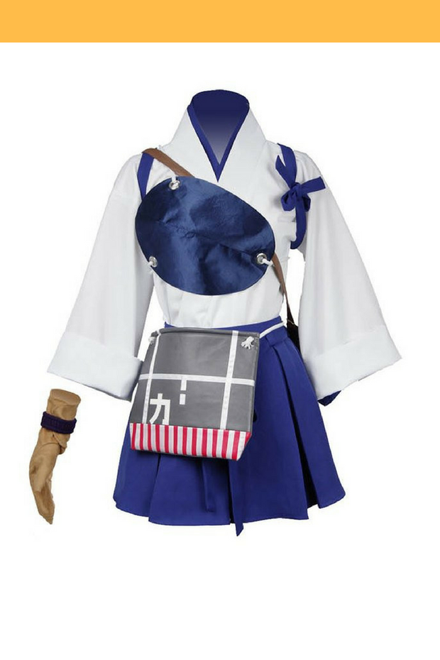 Cosrea K-O Kancolle Kaga Cosplay Costume