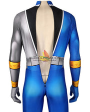 Cosrea K-O Kishiryu Sentai Ryusoulger Blue Digital Printed Cosplay Costume