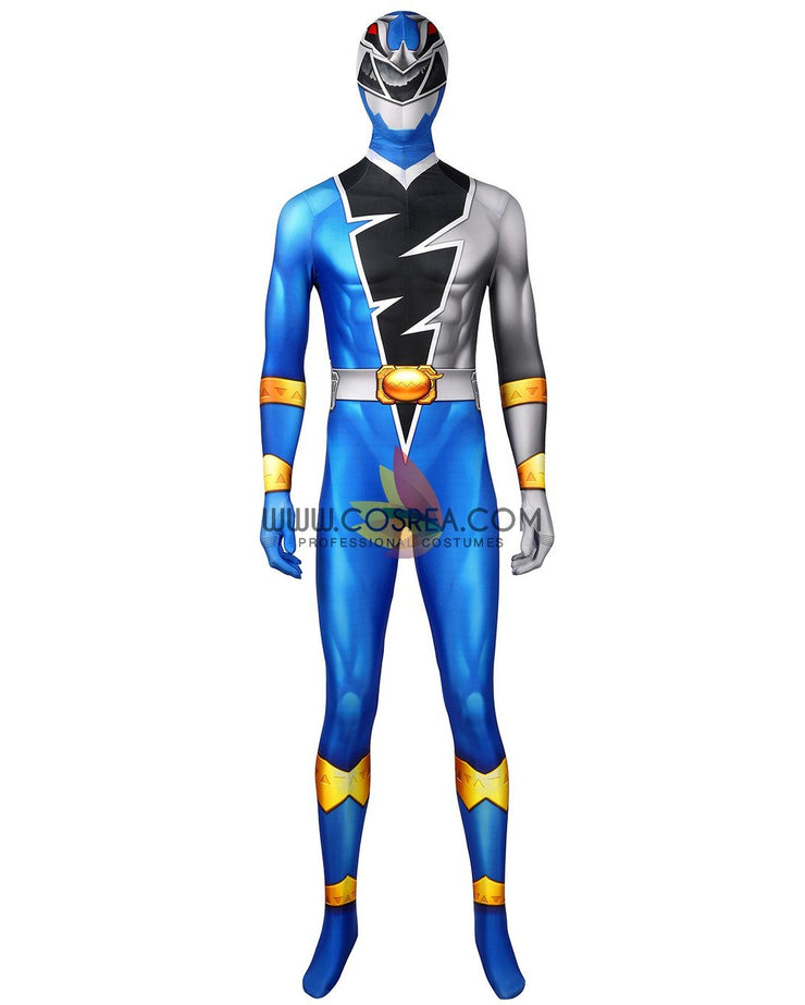 Cosrea K-O Kishiryu Sentai Ryusoulger Blue Digital Printed Cosplay Costume