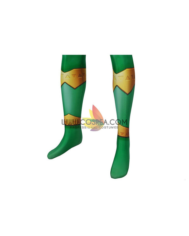 Cosrea K-O Kishiryu Sentai Ryusoulger Green Digital Printed Cosplay Costume