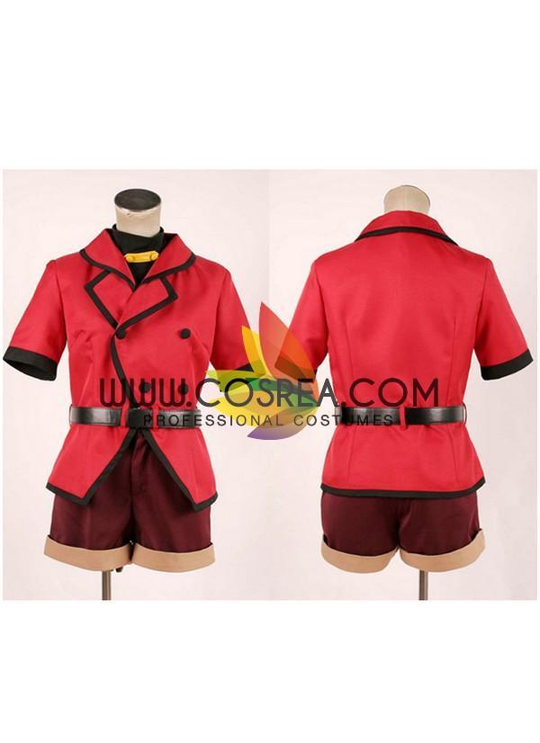 Magical Girl Lyrical Nanoha A's Erio Mondial Cosplay Costume