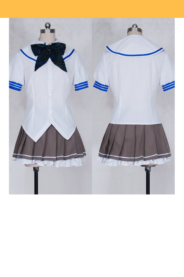 Magical Warfare Mui Aiba Sailor Uniform Cosplay Costume