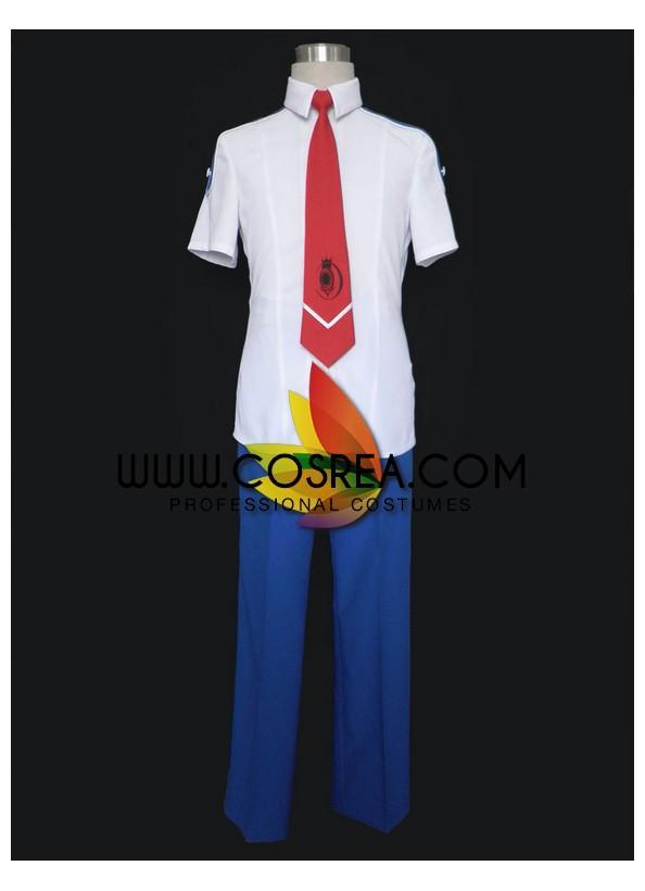 Cosrea K-O Momogumi Plus Senki Aitan Private School Male Summer Uniform Cosplay Costume