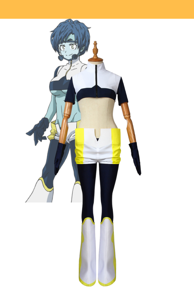 Cosrea K-O My Hero Academia Bubble Girl Cosplay Costume