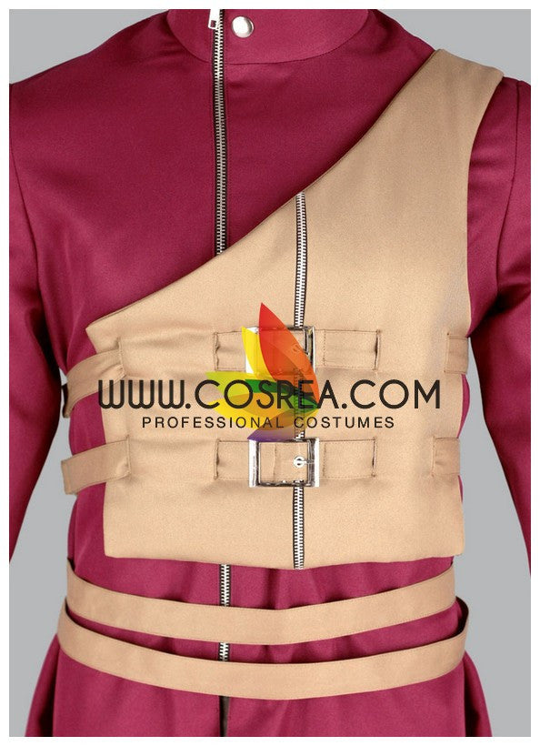 Cosrea K-O Naruto Garra Chunin Exam Cosplay Costume