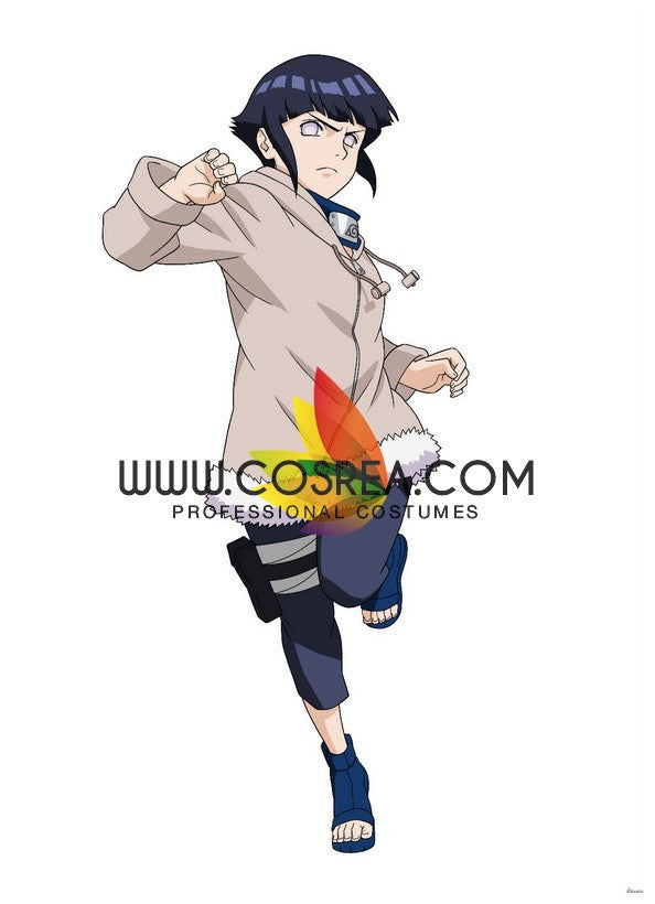 Cosrea K-O Naruto Hinata Hyuga Youth Cosplay Costume