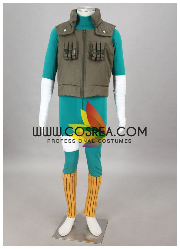 Cosrea K-O Naruto Shippuden Rock Lee Cosplay Costume