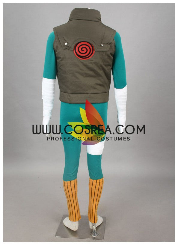 Cosrea K-O Naruto Shippuden Rock Lee Cosplay Costume