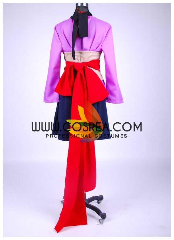 Cosrea K-O Naruto Temari Uniform Fabric Version Cosplay Costume