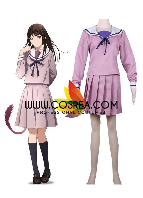 Cosrea K-O Noragami Hiyori Iki Uniform Cosplay Costume