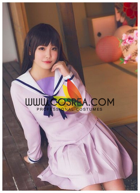Cosrea K-O Noragami Hiyori Iki Uniform Cosplay Costume