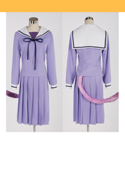 Noragami Hiyori Iki Uniform With Tail Cosplay Costume