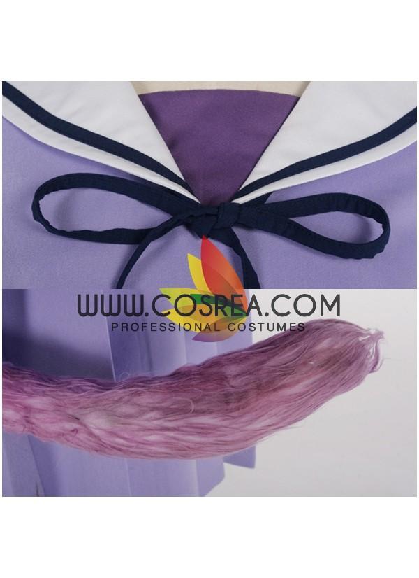 Noragami Hiyori Iki Uniform With Tail Cosplay Costume