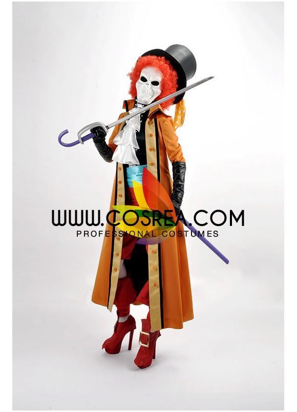 Cosrea K-O One Piece Film Z Brook Cosplay Costume