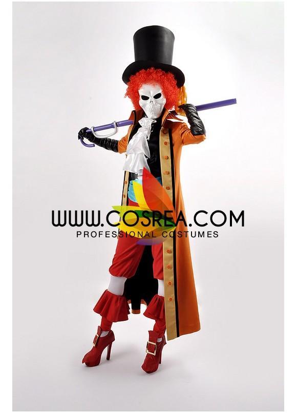 Cosrea K-O One Piece Film Z Brook Cosplay Costume
