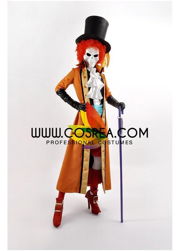 Cosrea K-O One Piece Film Z Brook Cosplay Costume